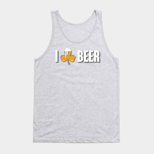 St. Patrick day - I love beer Tank Top